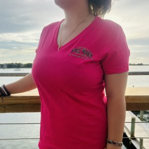 Woman V Neck